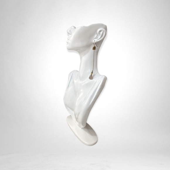 Shiraleah Lena Earring Grey - Picture 3 of 8